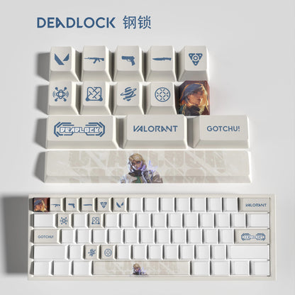 clove keycaps, Valorant Keycaps, OEM Profile, 14Keys Mini Set, PBT Dye Sub, New Design