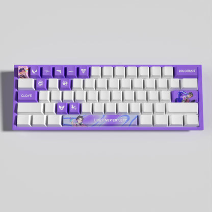 clove keycaps, Valorant Keycaps, OEM Profile, 14Keys Mini Set, PBT Dye Sub, New Design