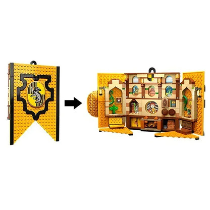 Ideas Set of 4 Academy Flag Blocks suit, Collectible Adult Toys, Birthday Gifts and Magic RPG Supplies, Magic Games for Teens